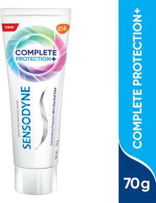 SENSODYNE Complete Protection+, All in One daily oral care for sensitive teeth Toothpaste(70 g)