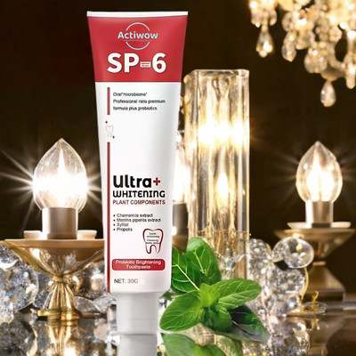 ACTIWOW SP 6 Whitening Toothpaste for Bright Teeth & Fresh Breath Toothpaste(40 g)