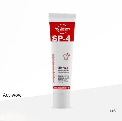 ACTIWOW SP4 Total Oral Care with Mint & Charcoal Toothpaste(50 g)