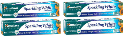 HIMALAYA Sparkling White Toothpaste 150G ( Pack of 4) Toothpaste(150 g, Pack of 4)