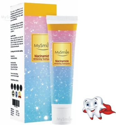 Mysmile Niacinamide Whitening Toothpaste Pack of 1 Toothpaste(100 g)