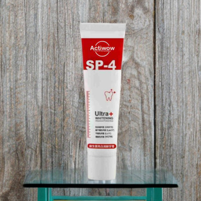 ACTIWOW SP4 Whitening Paste for Teeth Whitening and Minty Fresh Breath Toothpaste(40 g)
