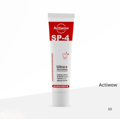 ACTIWOW SP4 Mint Cool Charcoal Whitening Paste Toothpaste(50 g)