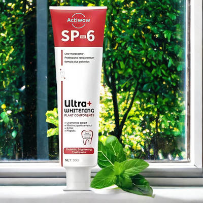 ACTIWOW SP 6 Ultra Whitening Toothpaste for Teeth Sensitivity Relief Toothpaste(40 g)