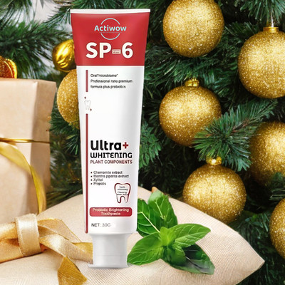 ACTIWOW SP 6 Whitening Toothpaste with Probiotic Action for Freshness Toothpaste(40 g)