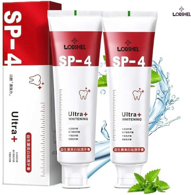 LORSHEL Sp4 ultra toothpaste extra whitening formula Toothpaste(30 g)