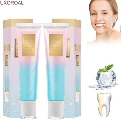 uxoroal Whitening Toothpaste Twin Tubes - Niacinamide Blend Toothpaste(200 g, Pack of 2)