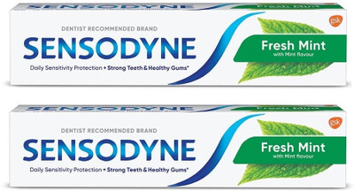 SENSODYNE Toothpaste Fresh Mint Toothpaste(150 g, Pack of 2)