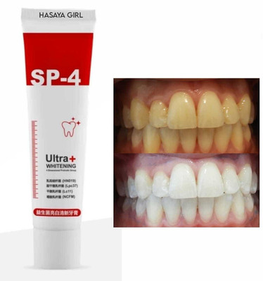hghasayagirl SP 4 Ultra whitening probiotics Bamboo Charcoal whitening _iH Toothpaste(30 g)
