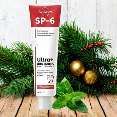 ACTIWOW SP 6 Ultra Whitening Toothpaste with Gentle Whitening Action Toothpaste(40 g)