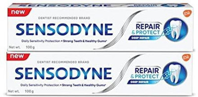 SENSODYNE Repair & Protect 2X100 =200g PAK OF 2 Toothpaste(200 g, Pack of 2)