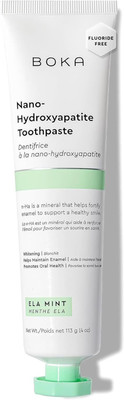 Boka Fluoride-Free Toothpaste with Nano Hydroxyapatite – 4 Fl Oz Toothpaste(100 g)