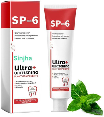 SINJHA Sp6 Glowing White Teeth toothpaste Shine Toothpaste(30 g)