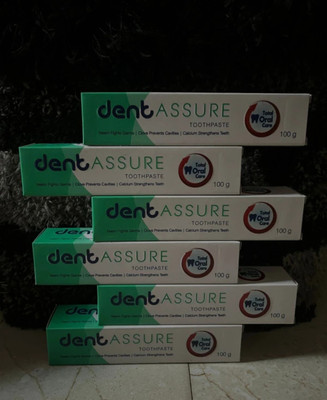 Rastic Assure Neem Pudina Toothpaste Pack of 6 Toothpaste(600 g, Pack of 6)