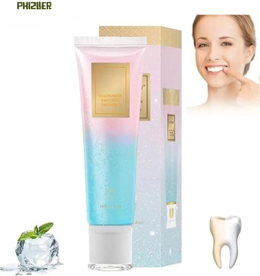 PHIZLLER Herbal Gums Whitening Toothpaste Niacinamide Infused Toothpaste(100 g)