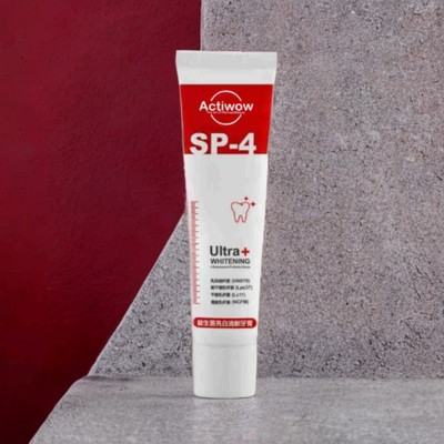 ACTIWOW SP4 Whitening Paste for Sparkling Teeth and Breath Freshness in Mint Flavor Toothpaste(40 g)
