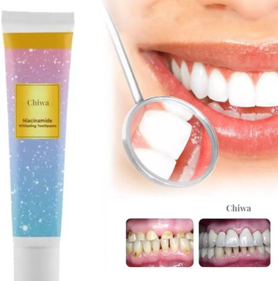 CHIWA Whitening Toothpaste: Niacinamide Gentle Teeth Formula for Stains Daily Toothpaste(100 g)