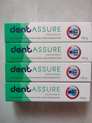 Rastic Assure Nutrition Neem Toothpaste Toothpaste(400 g, Pack of 4)