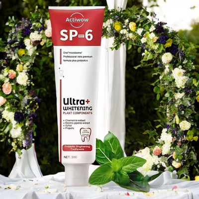 ACTIWOW SP 6 Ultra Whitening Toothpaste with Herbal Extracts Toothpaste(40 g)