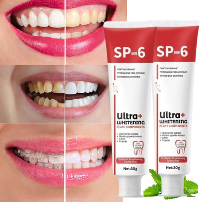 SIYDHA Fast-acting Sp6 Beaming Teeth Sparkle Toothpaste For All Types Of Teeth 2 X 30g Toothpaste(60 g, Pack of 2)