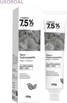 uxoroal Dentist-Recommended Hydroxyapatite Paste 100g Toothpaste(100 g)