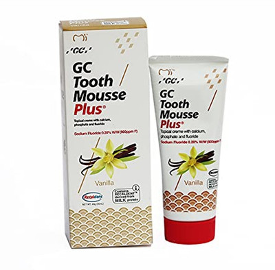GC Tooth Mousse TOOTH MOUSSE VANILLA PLUS Toothpaste(40 g)