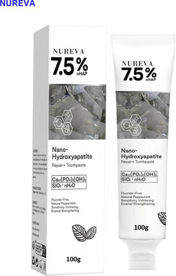 nureva Hydroxyapatite Toothpaste for Whitening & Cavity Prevention Toothpaste(100 g)