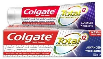 Colgate Total 12 Advanced Whitening Toothpaste 100 Ml IMPORTED Toothpaste(100 g)