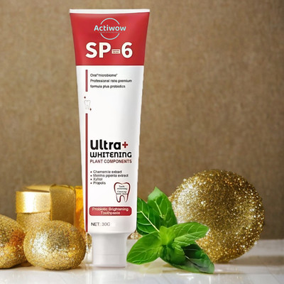 ACTIWOW SP 6 Ultra Whitening Toothpaste for Complete Teeth Protection Toothpaste(40 g)