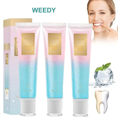 WEEDY Get Fresh with Niacinamide Toothpaste Pack of 3 – Perfect for Your Routine Toothpaste(105 g, Pack of 3)