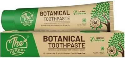 The Herbal Botanical Toothpaste|Toothpaste For White Teeth, Stronger Teeth and Fresh Breath Toothpaste(100 g)