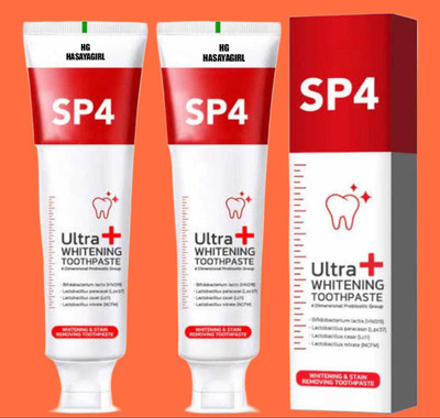 hghasayagirl SP 4 old is gold Tooth Paste Review: Whitening Update of flawless SP 4 Ultra Toothpaste(30 g, Pack of 2)