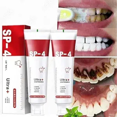 HERBHEAL Sp 4 Intensive Teeth Ultra Whitening plus SP 6 For sensitive teeth Toothpaste Toothpaste(100 g)