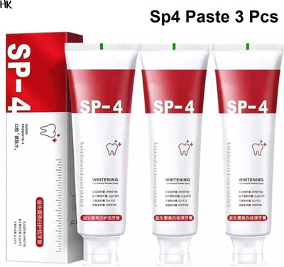 Rastic Assure SP 4 Ultra Brightening Toothpaste Pack of 3 Lid-112 Toothpaste(90 g, Pack of 3)