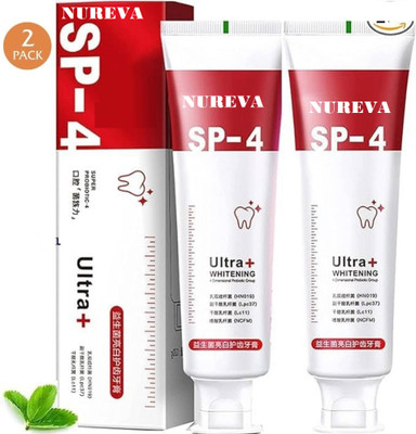 nureva sp 4 toothpaste for next-level stain removal and shine Toothpaste Toothpaste(60 g)
