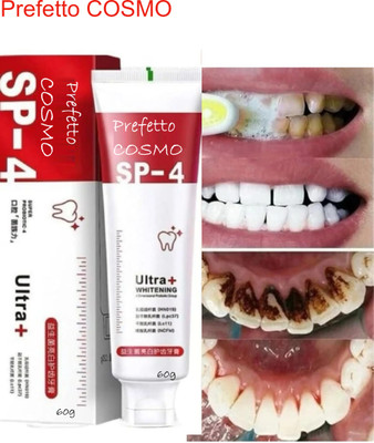 Prefetto COSMO SP-4 Toothpaste Intensive Bright 60g Toothpaste(60 g)