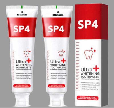 hghasayagirl SP 4 old is gold Tooth Paste Review: Whitening Good Update of SP 4 Ultra Toothpaste(60 g, Pack of 2)