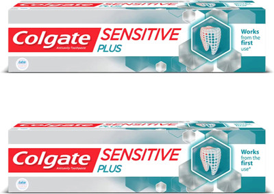 Colgate Sensitive Plus 70g Toothpaste (140 g, Pack of 2)