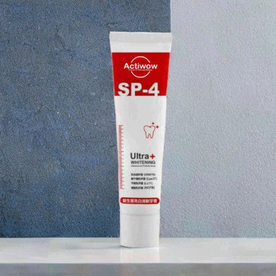 ACTIWOW SP4 Whitening Mint Toothpaste for Teeth Whitening and Long-Lasting Freshness Toothpaste(40 g)