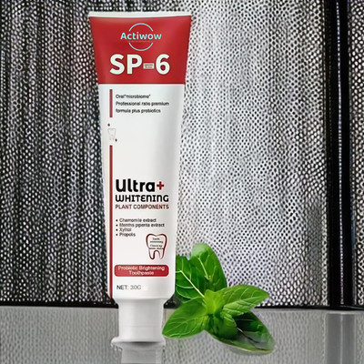 ACTIWOW SP 6 Ultra Whitening Toothpaste for Brighter, Healthier Teeth Toothpaste(40 g)