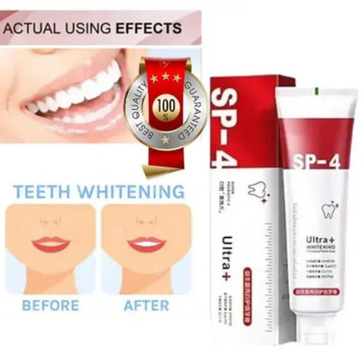 AYYIASHI SP4 Ultra Toothpaste Fights Plaque and Stains for a Bright Confident Smile Toothpaste(30 g)