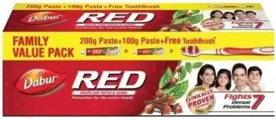 Dabur red paste for teeth & gum Toothpaste(301 g)
