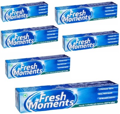 Modicare Fresh Moments Flouride Toothpaste, Tartar Control -100 G (Pack Of 6) Toothpaste(600 g, Pack of 6)