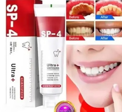 KRIVETY Sp-4 Ultra Whitening Probiotics Bamboo Charcoal Toothpaste Toothpaste(30 g)