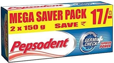 PEPSODENT Germicheck Toothpaste Value Saver Pack Toothpaste Toothpaste(150 g, Pack of 2)