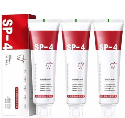 kHUDAt SP4: Teeth Whitening Solution Toothpaste(29 g, Pack of 3)