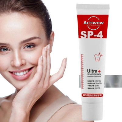 ACTIWOW SP 4 Ultra Toothpaste for Whitening & Freshness with Charcoal Toothpaste(40 g)