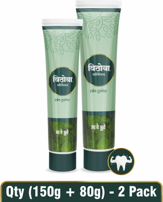 Vithoba Premium Toothpaste 150g + 80g Toothpaste(2, Pack of 2)