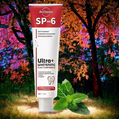 ACTIWOW SP 6 Ultra Whitening Toothpaste with Baking Soda Formula Toothpaste(40 g)