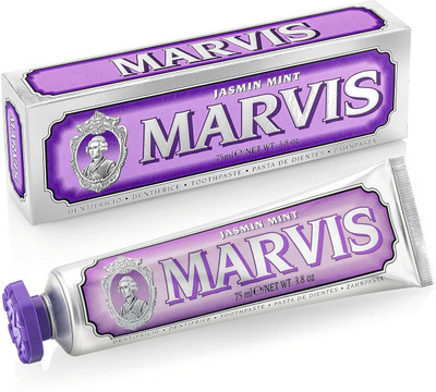 Maree Marvis Jasmin Mint Toothpaste – 3.8 oz | Gentle Whitening (pack of 1) Toothpaste(85 ml)